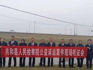 平安共和“微镜头”——公益诉讼守护青海湖裸鲤洄游 检察长主持现场听证会