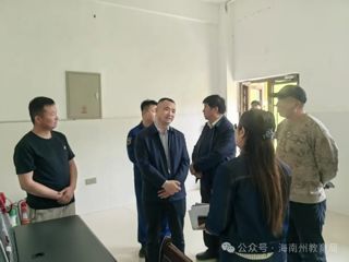 州政府副州长李国胜前往共和县香卡幼儿园、州共和县高级中学实地督导检查校园安全防范工作