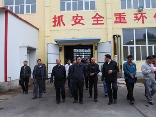 州委杜捷书记一行前来共和进行调研
