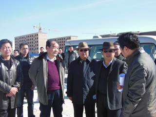 张文魁州长实地查看城北新区景观绿化建设工作