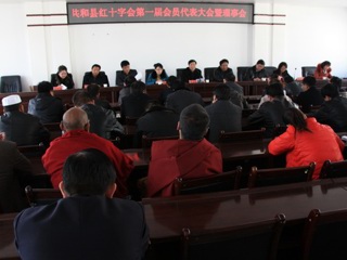 共和县召开红十字会第一届会员代表大会暨理事会