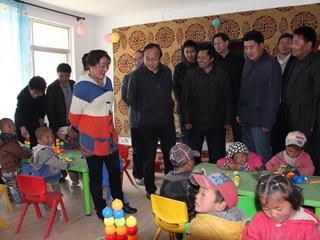 州委杜捷书记到共和县调研