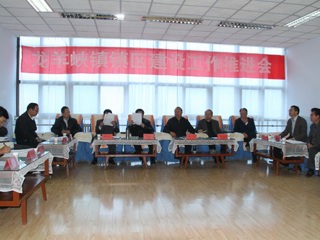 共和县龙羊峡镇召开镇区建设工作推进会