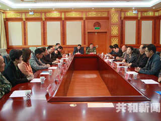 共和县召开常州市对口援建共和座谈会