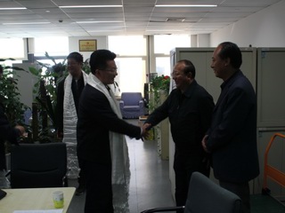 华旦县长赴国家商务部汇报衔接对口支援工作