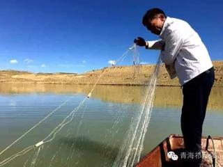 娘塘水库里的养蟹经
