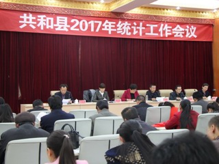 共和县政府组织召开2017年全县统计工作会议