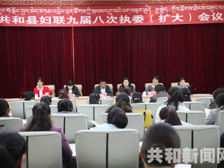 共和县妇联召开九届八次执委（扩大）会议