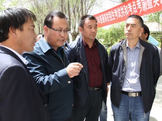 共和县举行高考考前模拟演练活动

