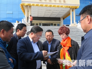 州委常委、县委书记陈鸿林深入江西沟镇调研脱贫攻坚及环保督察反馈问题整改工作