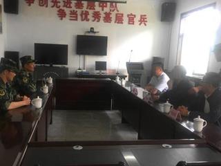 同呼吸 共命运 心连心——县四大班子领导走访慰问驻军部队和优抚对象