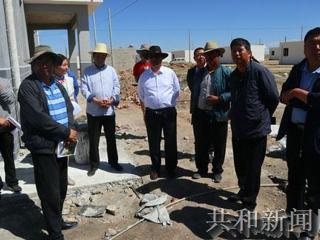 县长华旦深入切吉乡、塘格木镇调研指导脱贫攻坚工作