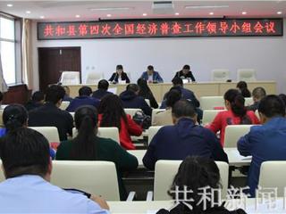共和县召开第四次全国经济普查清查工作会议