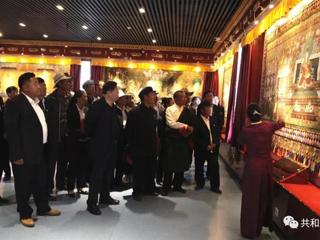 陈鸿林、曹东海同志以普通党员身份参加县委办公室、沙珠玉乡上村党支部庆“七一”联合组织生活