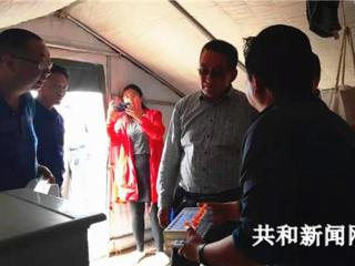 州卫健委主任王常明一行检查指导共和县鼠疫防控工作