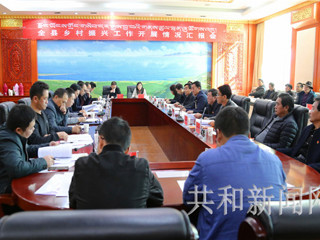 共和县人大常委会组织召开全县乡村振兴战略实施情况汇报会