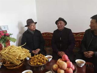 县长华旦同志开展新春慰问活动