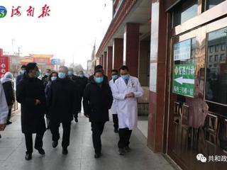 张文魁、索南东智检查督导疫情防控工作