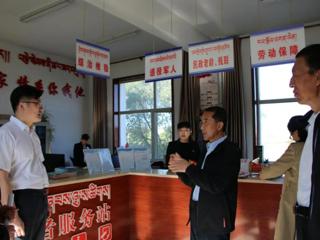 退役军人事务部领导赴共和县调研退役军人事务工作
