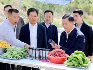 吕刚到共和调研强调：要促进融合联动 提升规模效益，推动产业高质量发展 为实现泛共和盆地崛起筑强支撑