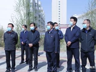 州委州政府主要领导督导调研重点项目建设和国土绿化工作