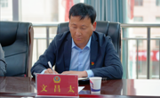 县委副书记、政法委书记文昌太一行莅临县公安局调研指导工作