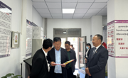 县委副书记、政法委书记文昌太一行莅临县司法局调研指导工作