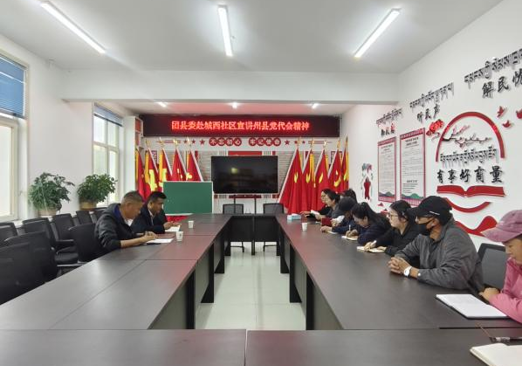 青声传盛会 聚力向未来——团县委多形式学习宣传州县党代会、两会精神
