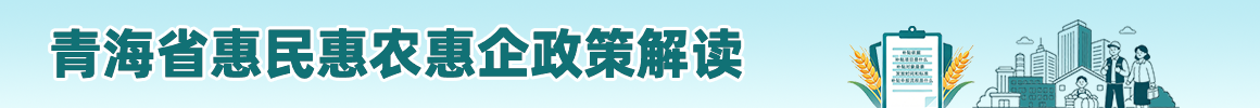 青海省惠民惠农惠企政策解读