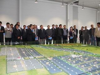 2014年全州经济社会发展重点工作现场观摩团到共和观摩