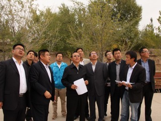 华旦县长到龙羊峡镇检查指导工作