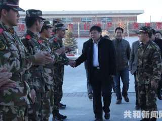 共和县四大班子领导开展节前走访慰问活动