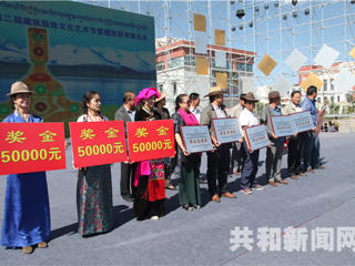 海南州第二届藏族服饰文化艺术节圆满落幕 