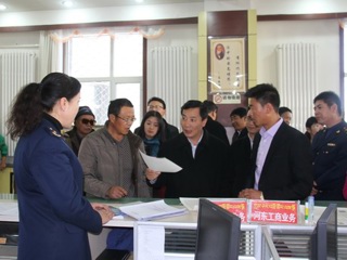 省政府匡湧副省长前来我县调研
