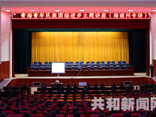 共和县组织全县各级团组织参加海南州青年民族团结进步主题讲座