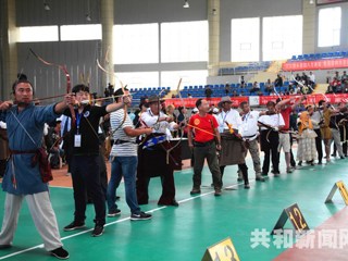 射箭精英齐聚共和 比“箭”论英雄