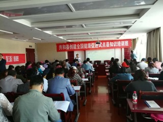 共和县举办创建全国健康促进试点县项目培训班

 

