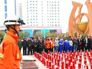 共和“119消防宣传月”活动启动
