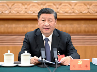 党的二十大主席团举行第二次会议 习近平主持会议